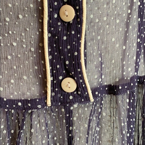 Sheer Dotted Dress - Picture 4 of 7